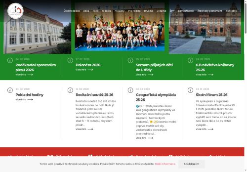 Zobrazit webové stránky ZŠ Komenského