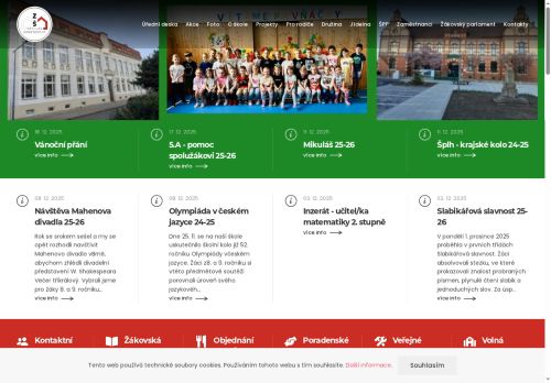 Zobrazit webové stránky ZŠ Komenského