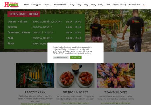 Zobrazit webové stránky Hájenka Břeclav