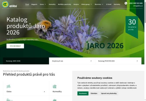 Zobrazit webové stránky Elita semenářská, a.s.