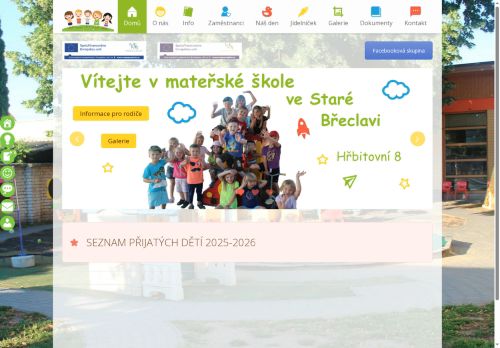 Zobrazit webové stránky MŠ Hřbitovní