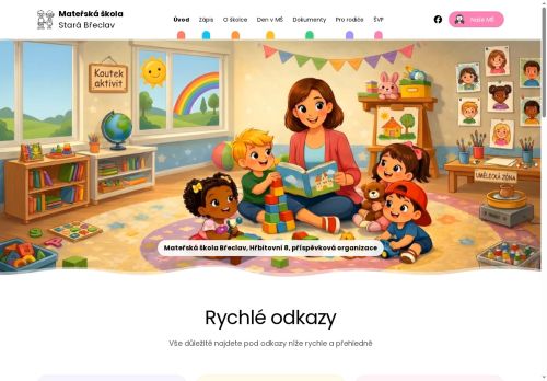 Zobrazit webové stránky MŠ Hřbitovní