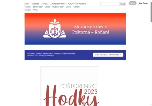 Zobrazit webové stránky Folklorní soubor Koňárci