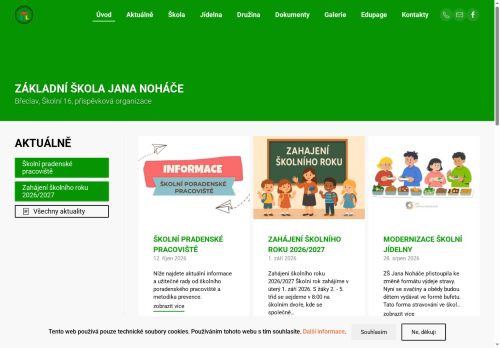 Zobrazit webové stránky ZŠ Jana Noháče