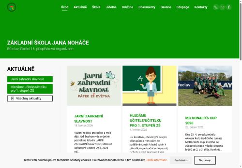 Zobrazit webové stránky ZŠ Jana Noháče