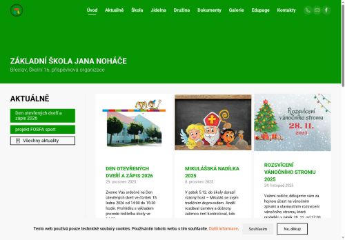 Zobrazit webové stránky ZŠ Jana Noháče