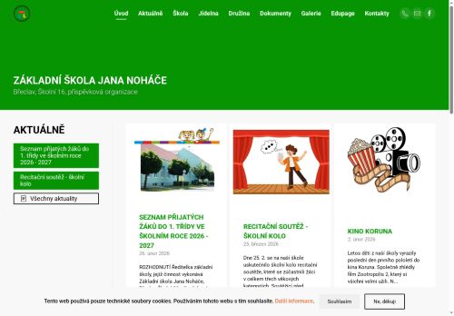 Zobrazit webové stránky ZŠ Jana Noháče