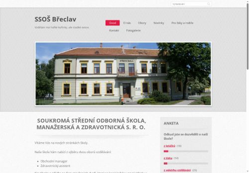 Zobrazit webové stránky Soukromá střední odborná škola, manažerská a zdravotnická s.r.o.