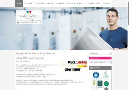 Zobrazit webové stránky Walstead Moraviapress s.r.o.