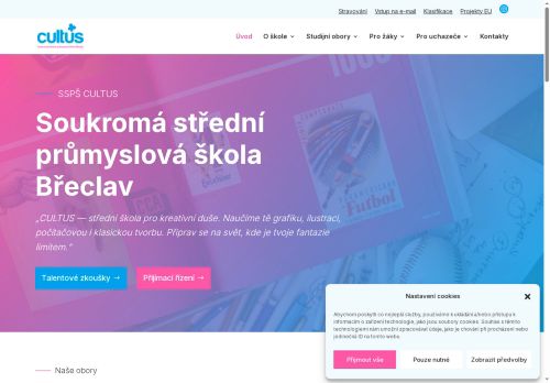 Zobrazit webové stránky Soukromá střední průmyslová škola Břeclav, spol. s r. o. CULTUS