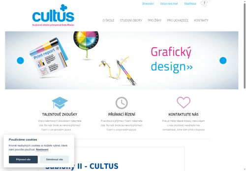 Zobrazit webové stránky Soukromá střední průmyslová škola Břeclav, spol. s r. o. CULTUS