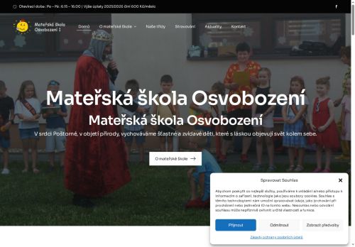 Zobrazit webové stránky MŠ Osvobození