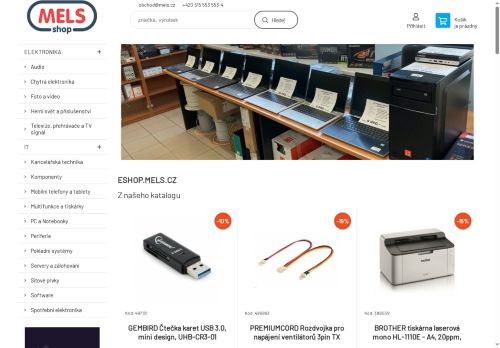 Zobrazit webové stránky MELS, s.r.o.