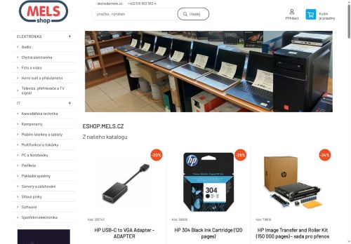 Zobrazit webové stránky MELS, s.r.o.
