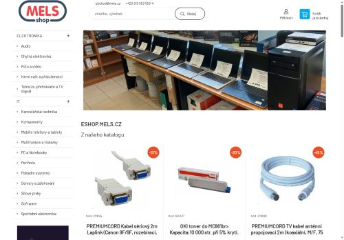 Zobrazit webové stránky MELS, s.r.o.