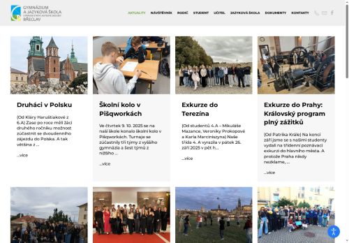 Zobrazit webové stránky Gymnázium Břeclav