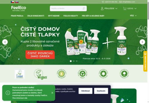 Zobrazit webové stránky FeelEco