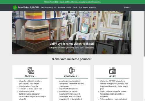 Zobrazit webové stránky Foto-Video SPECIAL, spol. s r.o.