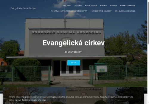 Zobrazit webové stránky Evangelická církev v Břeclavi