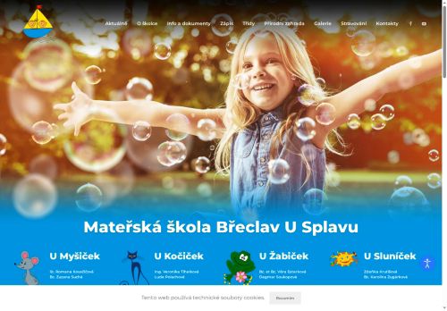 Zobrazit webové stránky MŠ U Splavu