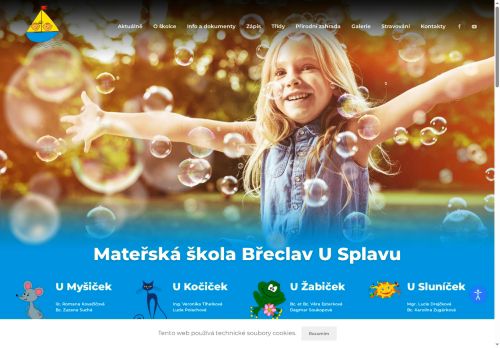 Zobrazit webové stránky MŠ U Splavu