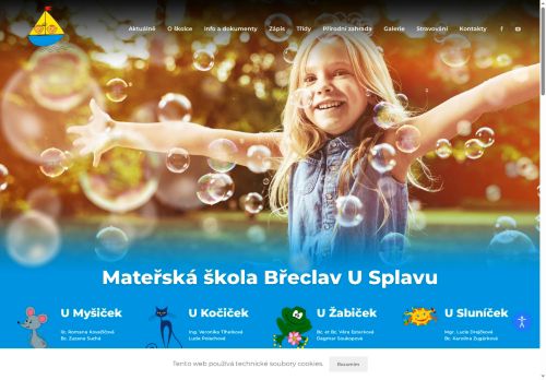 Zobrazit webové stránky MŠ U Splavu