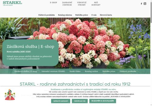Zobrazit webové stránky Váš zahradník STARKL