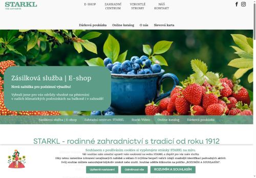 Zobrazit webové stránky Váš zahradník STARKL