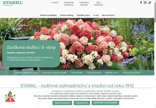 Zobrazit webové stránky Váš zahradník STARKL