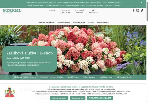 Zobrazit webové stránky Váš zahradník STARKL