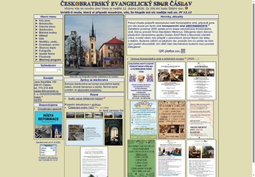 Zobrazit webové stránky Českobratrský evangelický sbor Čáslav