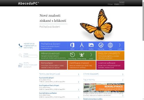 Zobrazit webové stránky AbecedaPC