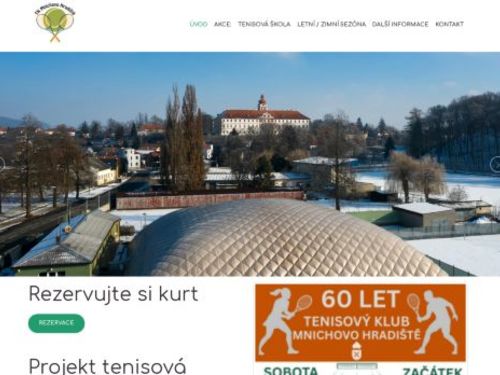 Tenisový areál Mnichovo Hradiště