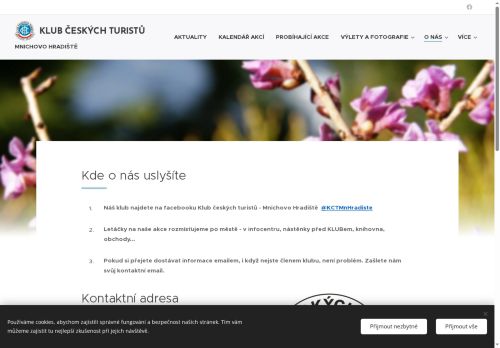 Zobrazit webové stránky Klub českých turistů, odbor Mnichovo hradiště
