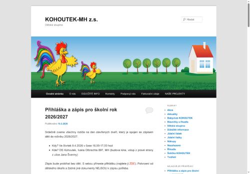 Zobrazit webové stránky MC Kohoutek