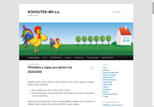 Zobrazit webové stránky MC Kohoutek