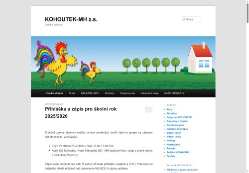 Zobrazit webové stránky MC Kohoutek