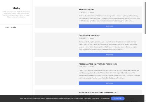 Zobrazit webové stránky MKrby