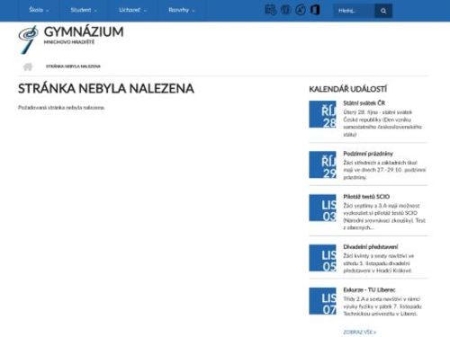 Gymnázium Mnichovo Hradiště