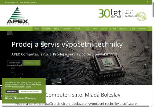 Zobrazit webové stránky APEX Computer, s.r.o.