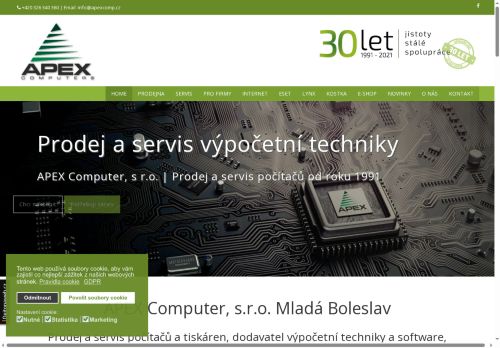 Zobrazit webové stránky APEX Computer, s.r.o.