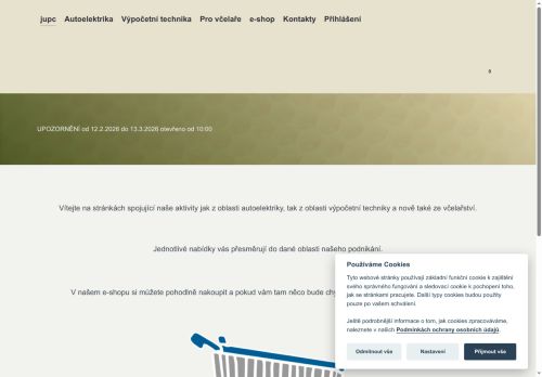 Zobrazit webové stránky Jupc - autoelektrika