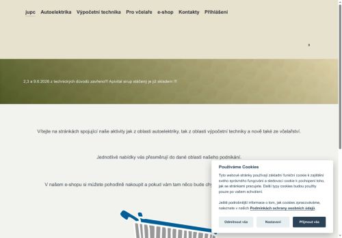 Zobrazit webové stránky Jupc - autoelektrika