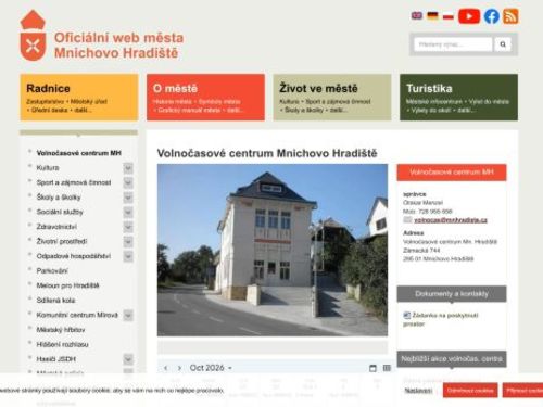 Volnočasové centrum Mnichovo Hradiště