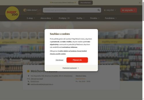 Zobrazit webové stránky Superzoo