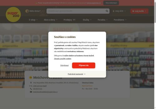 Zobrazit webové stránky Superzoo