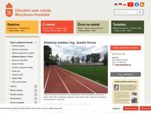 Atletický stadion Ing. Josefa Hrona