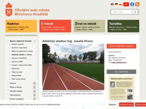 Atletický stadion Ing. Josefa Hrona