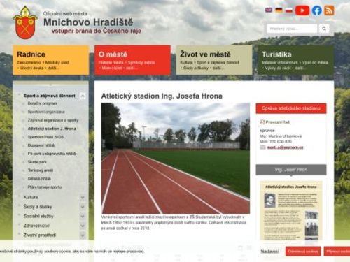 Atletický stadion Ing. Josefa Hrona