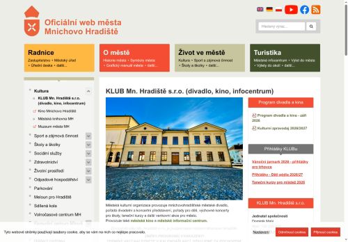 Zobrazit webové stránky KLUB Mn. Hradiště s.r.o.